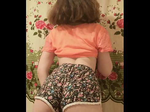 ❤️ Sexy young babe stripping off her shorts on camera ️ Sluts at us ❤